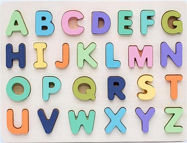 ENCAIXE DIVERTIDO MDF LETRAS MINUSCULAS