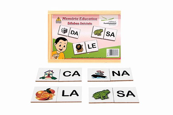 MEMORIA EDUCATIVA SILABAS INICIAIS