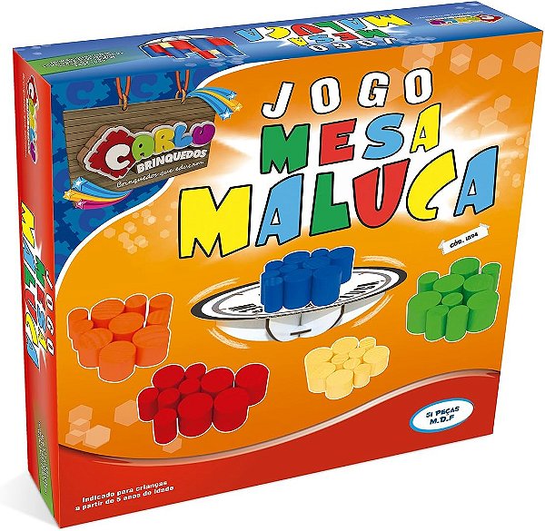 JOGO - MESA MALUCA - CX. DE PAPEL