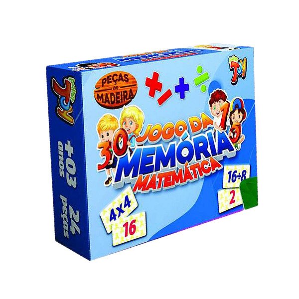MEMORIA MATEMATICA 24PCS MDF 3MM