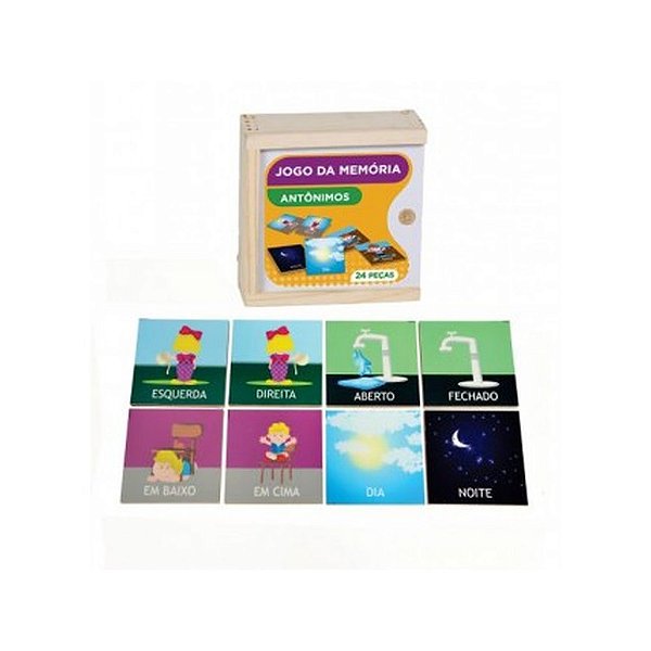 MEMORIA ANTONIMOS 24PCS MDF 3MM