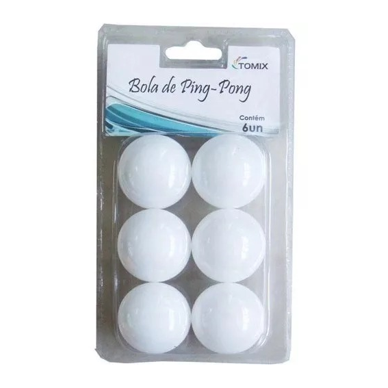 BOLA DE PING PONG 6UN BRANCO
