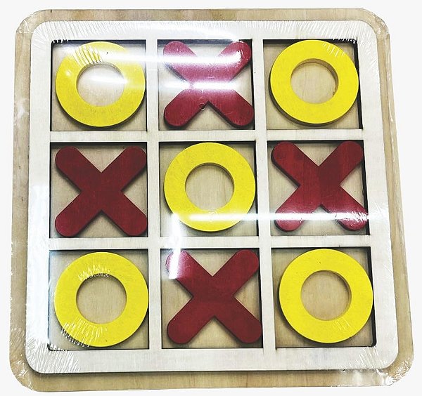 JOGO DA VELHA MDF 22X0,8 UN SORTIDO