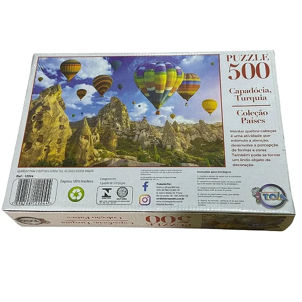 PUZZLE CAPADOCIA , TURQUIA 500 PECAS