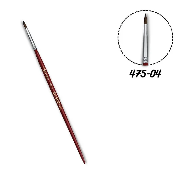 PINCEL REDONDO 475/04 ORELHA DE BOI