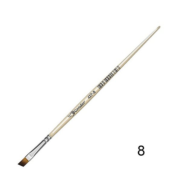 PINCEL CHANFRADO 427/08 SINTETICO