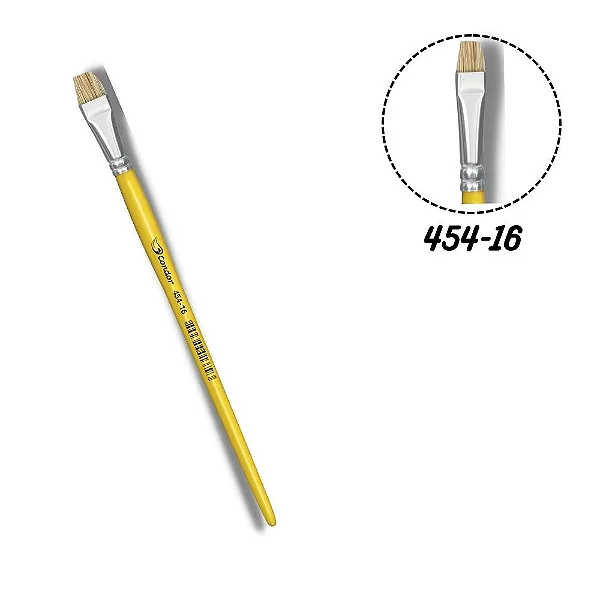 PINCEL LIXADO 454/16 NATURAL