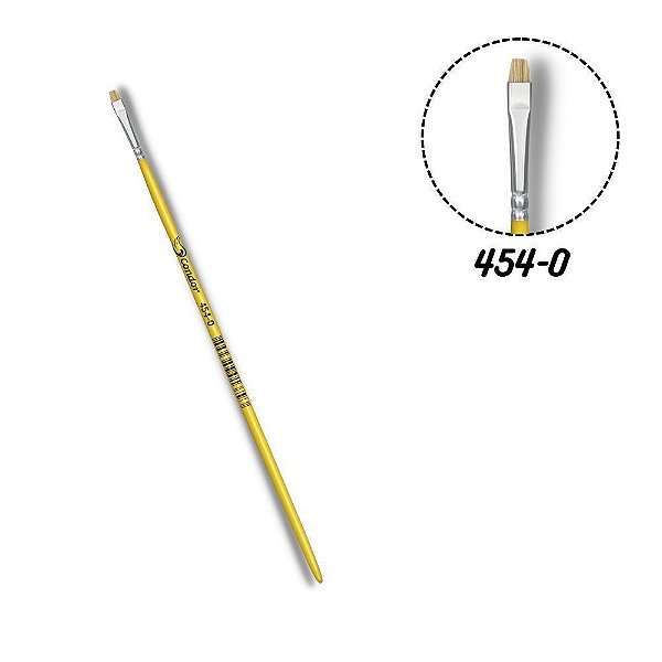 PINCEL LIXADO 454/0 NATURAL