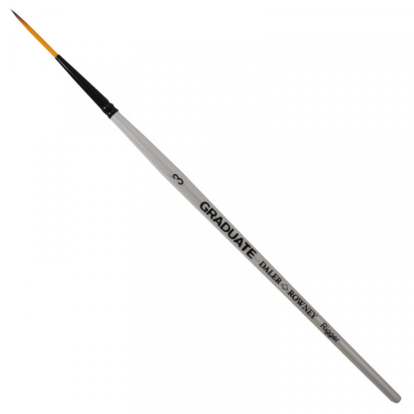 PINCEL D R GRADUATE RIGGER/LINER EXTRA LONGO 3 SI