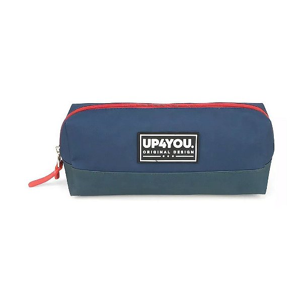 ESTOJO TECIDO UP4YOU GOOD GRANDE AZUL