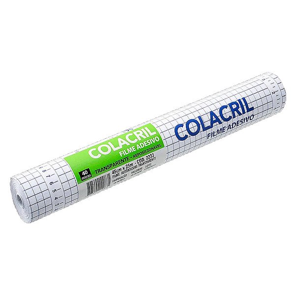 ADESIVO CONTACT 45CMX25M TRANSPARENTE METRO