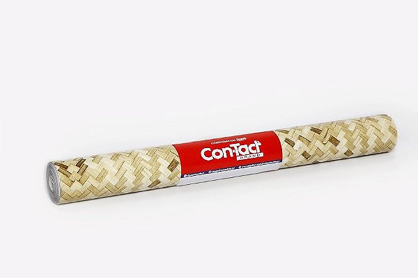 ADESIVO CONTACT 45CMX10M FANTASIA PALHA METRO