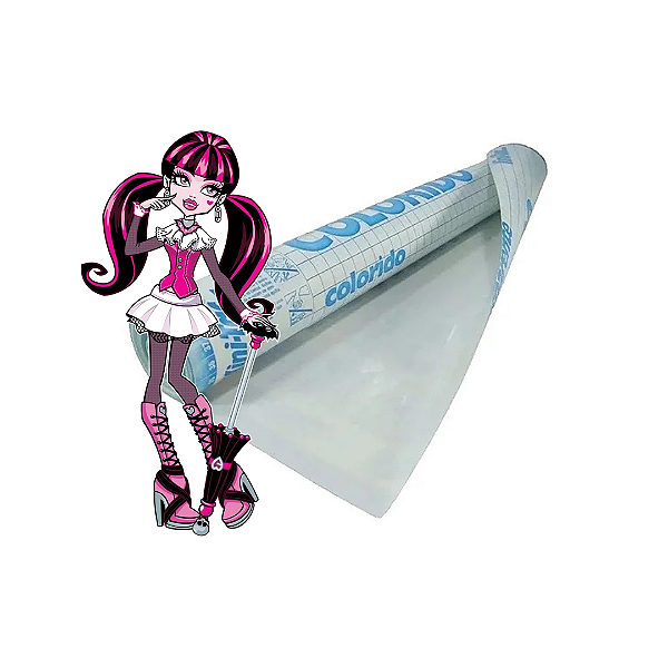 ADESIVO CONTACT 45CMX10M MONSTERHIGH METRO