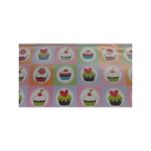 ADESIVO CONTACT 45CMX10M FANTASIA CUPCAKES METRO