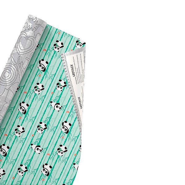 ADESIVO CONTACT 45CMX10M LEOTACK PANDA