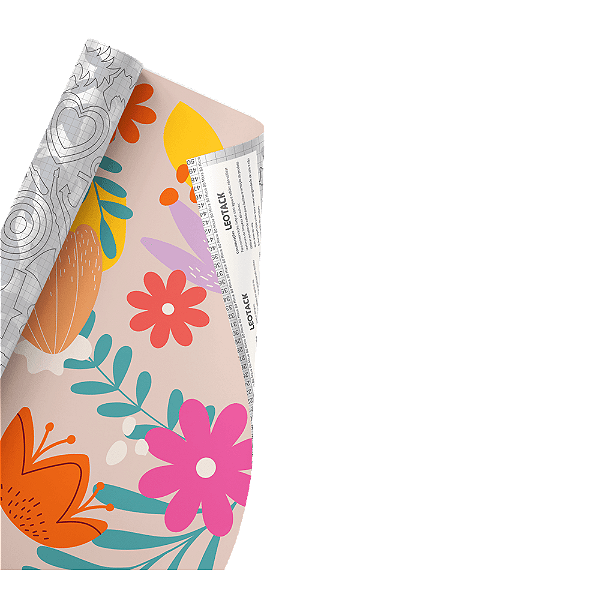 LEOTACK FLORAL KIDS 45CMX10M 80MIC ROLO LEOARTE