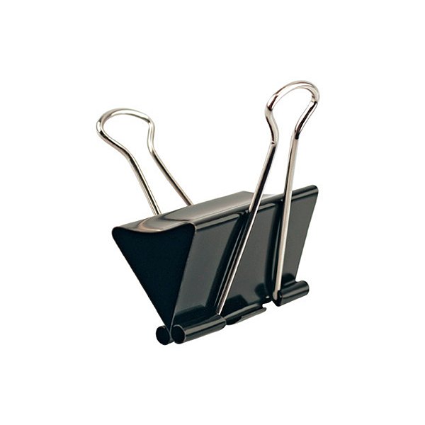 PRENDEDOR DE PAPEL 51MM PRETO