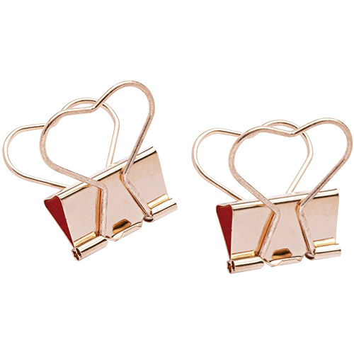 BINDER CLIPS LOVE 25MM CAIXA COM 5