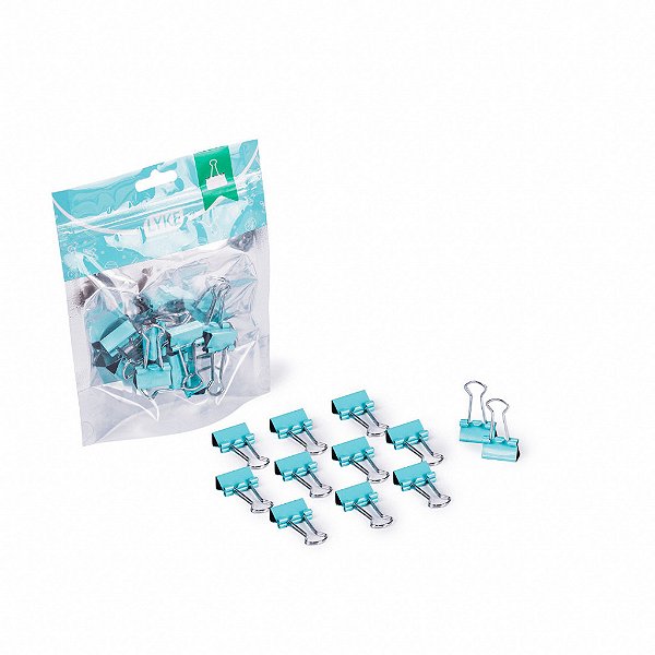 PRENDEDOR DE PAPEL C/12 ZIPER BAG