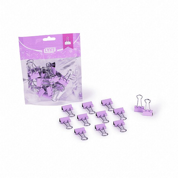 PRENDEDOR DE PAPEL C/12 ZIPER BAG