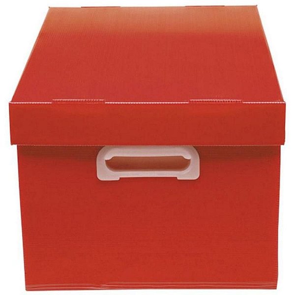 CAIXA ORGANIZADORA GRANDE VERMELHO