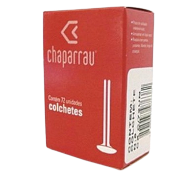 COLCHETE GALVANIZADO NR.06 C/72