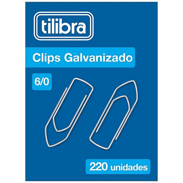 CLIPS GALVANIZADO NR.6/0 220UN