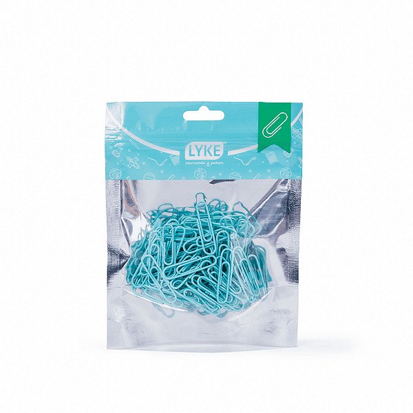 CLIPS COLORIDO 33MM 100 PC ZIPER BAG