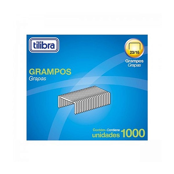 GRAMPO 23/15 GALVANIZADO COM 1000