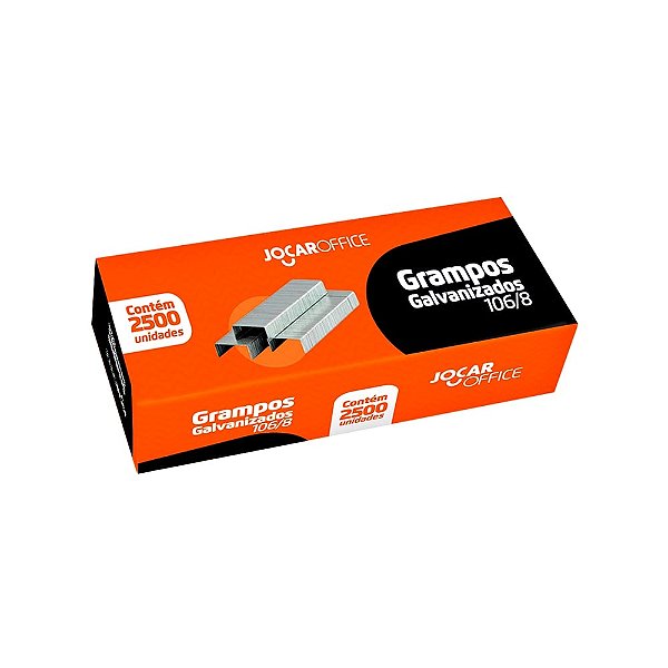 GRAMPO 106/8 P/PISTOLA GALVANIZADO JOCAR OFFICE C