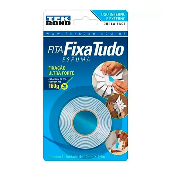 FITA FIXA TUDO 12MMX01,5M