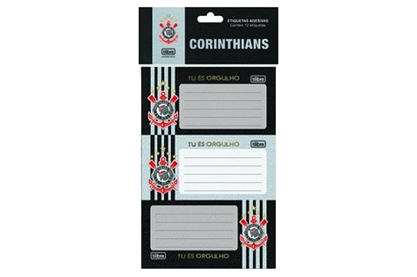 ETIQUETA ESCOLAR CORINTHIANS