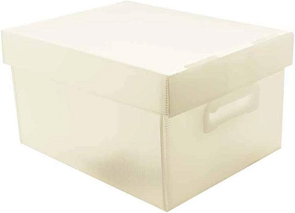 CAIXA ORGANIZADORA GRANDE CRISTAL