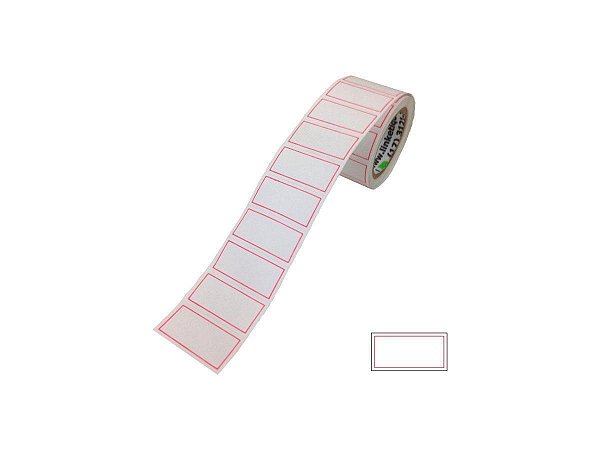 ETIQUETA TARJADA 24MMX12MM C/1000