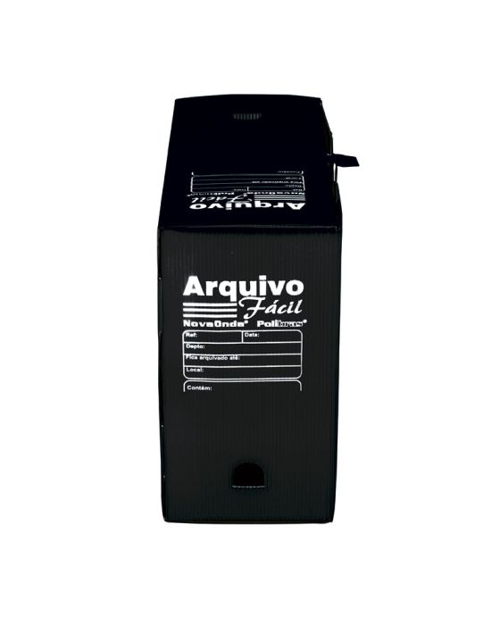 CAIXA ARQUIVO FACIL PRETA