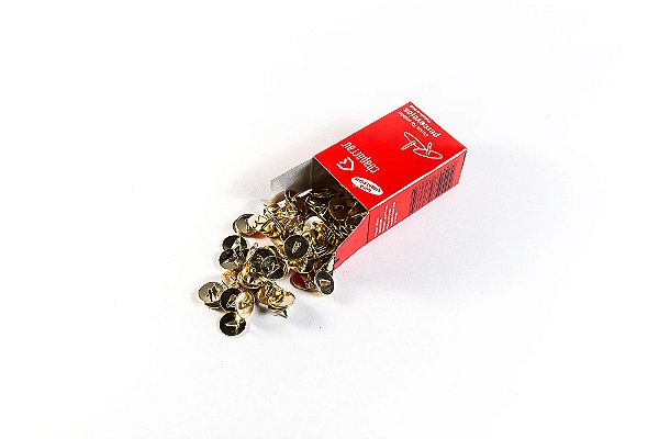 PERCEVEJO N 4 DOURADO COM 50 UNIDADES