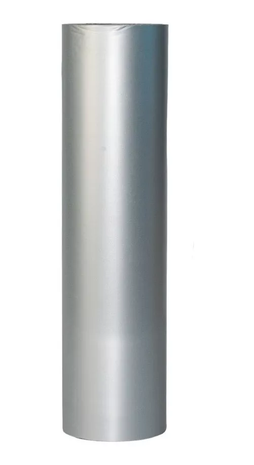 BOBINA PAPEL PRESENTE 40CMX100M PRATA