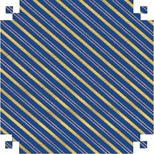 BOBINA PAPEL PRESENTE 40CMX100M AZUL/OURO