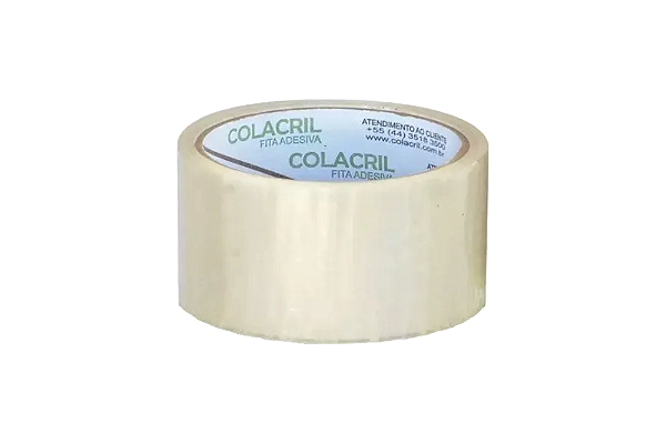 FITA ADESIVA PLASTICA 48MMX40M TRANSPARENTE
