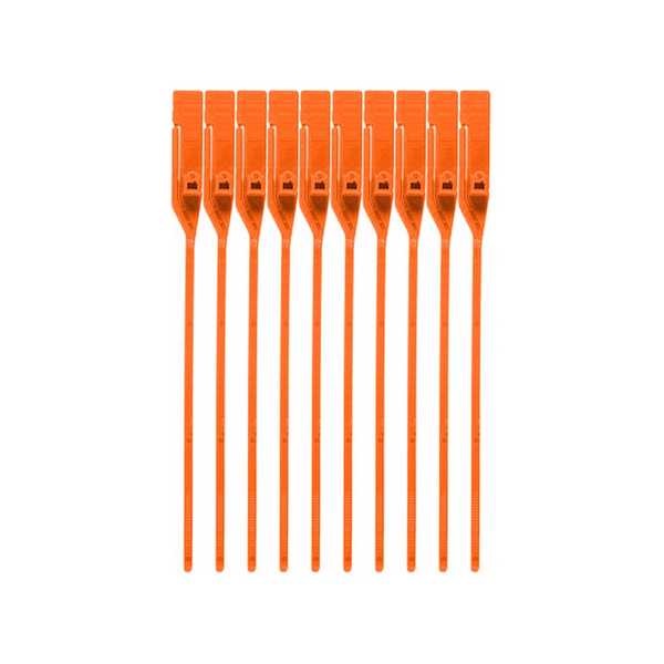 LACRE NUMERADO 16CM 100UN LARANJA