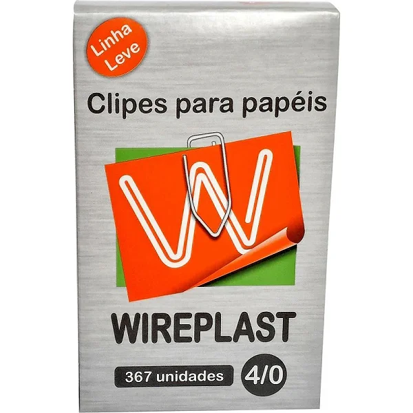 CLIPS GALVANIZADO NR.4/0 420UN
