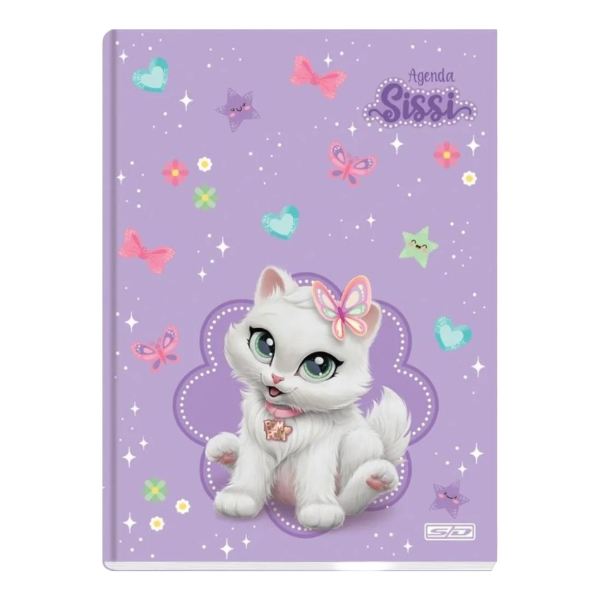 AGENDA PERMANENTE COSTURADA 064F SISSI BABY