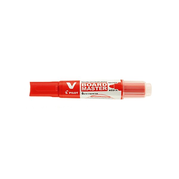 PINCEL PARA QUADRO BRANCO BOARD MASTER VERMELHO