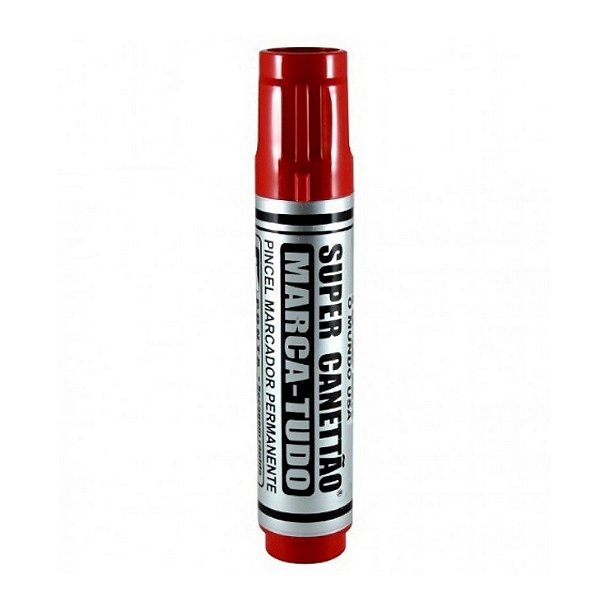 PINCEL MARCADOR ATOMICO RADEX SUPER VERMELHO