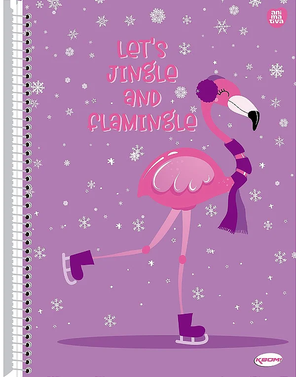 CADERNO UNIVERSITARIO C.DURA 200F/10M KBOM FEMININ