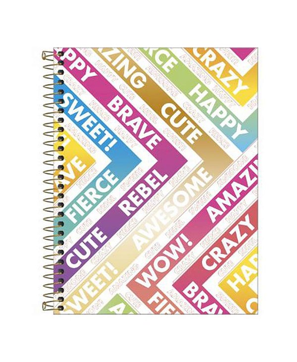 CADERNO COLEGIAL C.DURA 080F/01M BE NICE