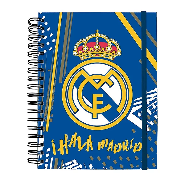 CADERNO UNIVERSITARIO 080F/01M SMART REAL MADRID