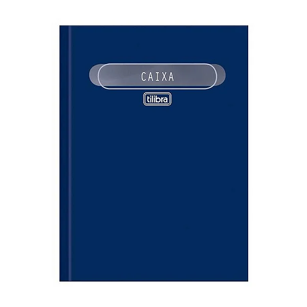 LIVRO CAIXA 1/2 OFICIO 100 FOLHAS