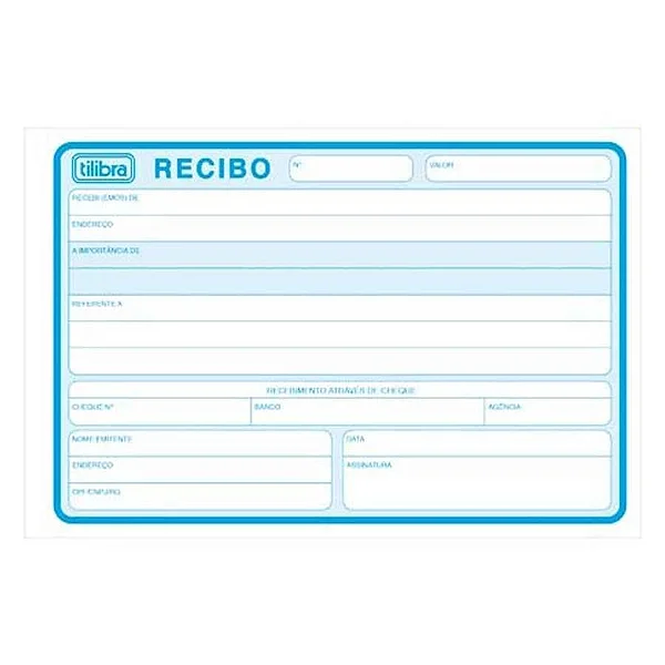 RECIBO COMERCIAL S/COPIA 50F