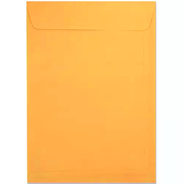 ENVELOPE SACO 229X324 KRAFT OURO